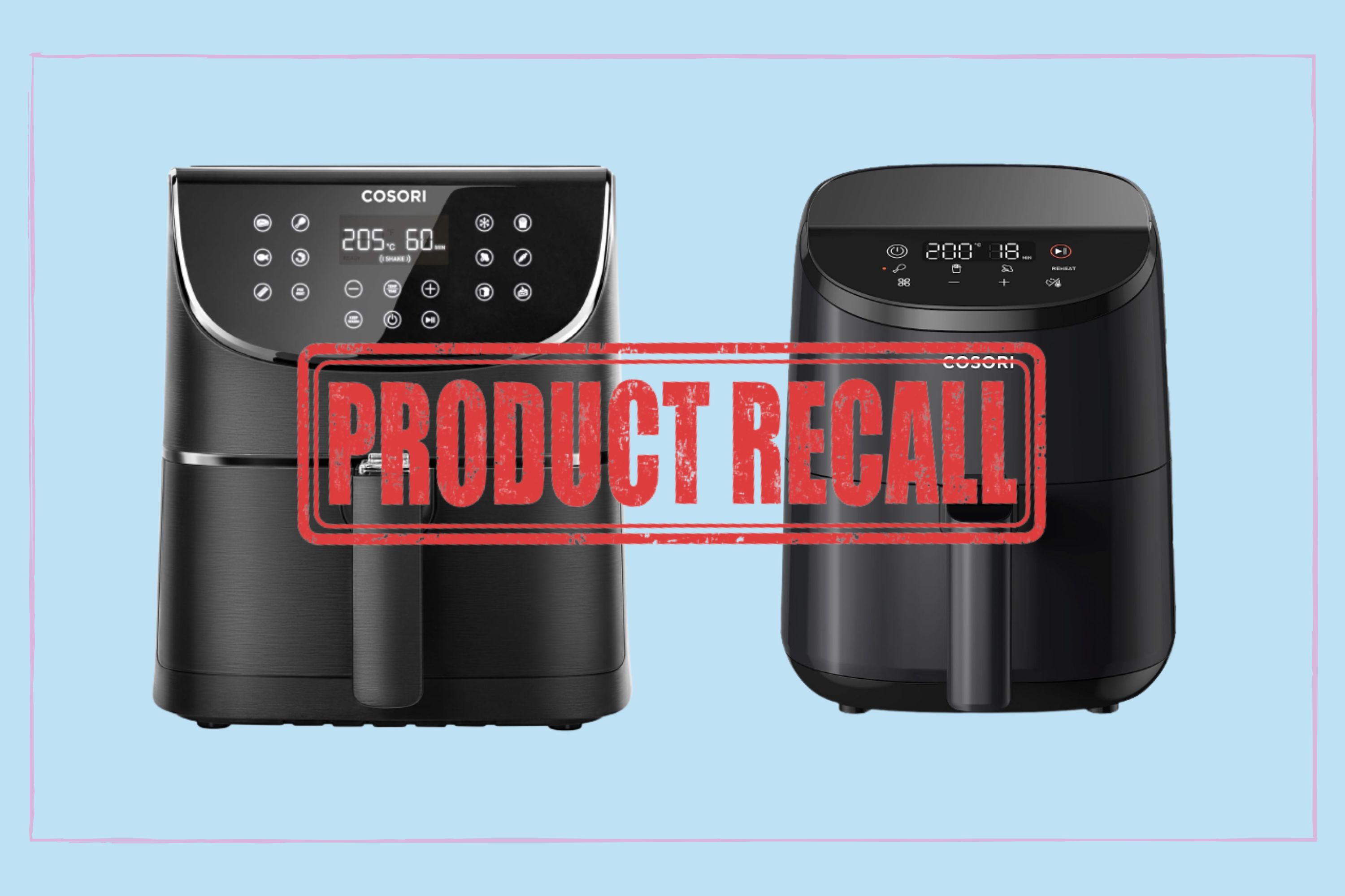 Cosori air fryers recalled over faulty wires causing them to catch fire