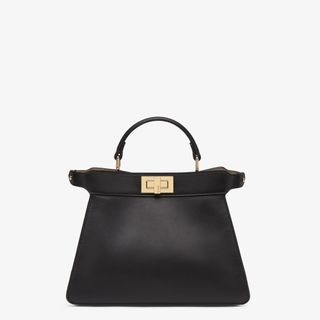 Peekaboo Iseeu Smallblack, Calf Leather Bag