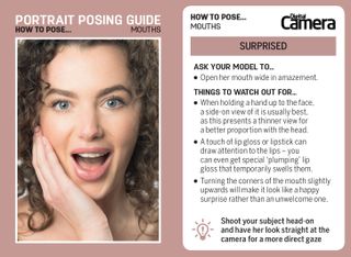 Portrait posing tips cards
