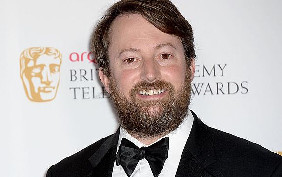 David Mitchell at the BAFTA awards