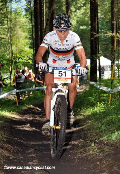 Sabine Spitz (Central Pro Team) is returning to form after an early season absence.