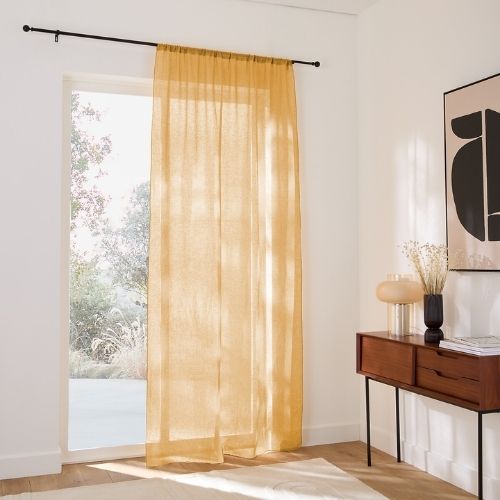 La Redoute, Linen Voile Panel Onega