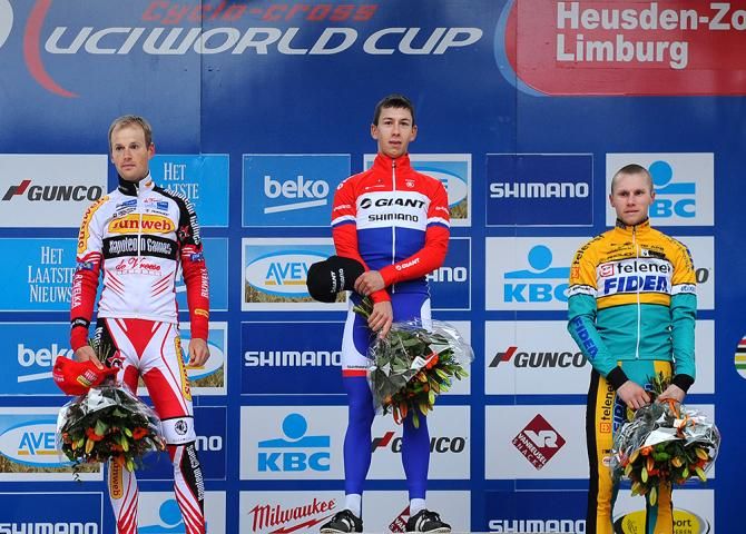 Kevin Pauwels, Lars van der Haar, Corne van Kessell.