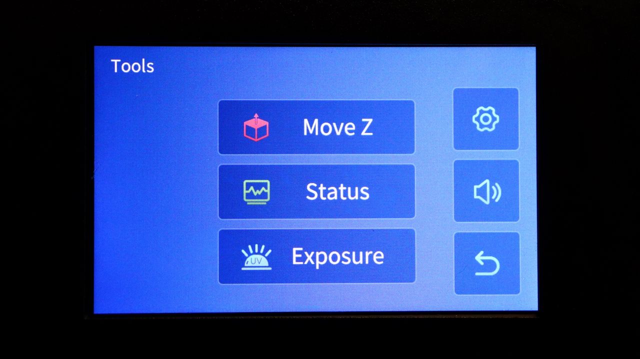 Anycubic Photon M3 Premium_Menu screen (1)