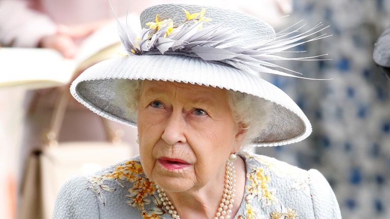  Queen Elizabeth II attends day three, Ladies Day, of Royal Ascot at Ascot Racecourse on June 20, 2019