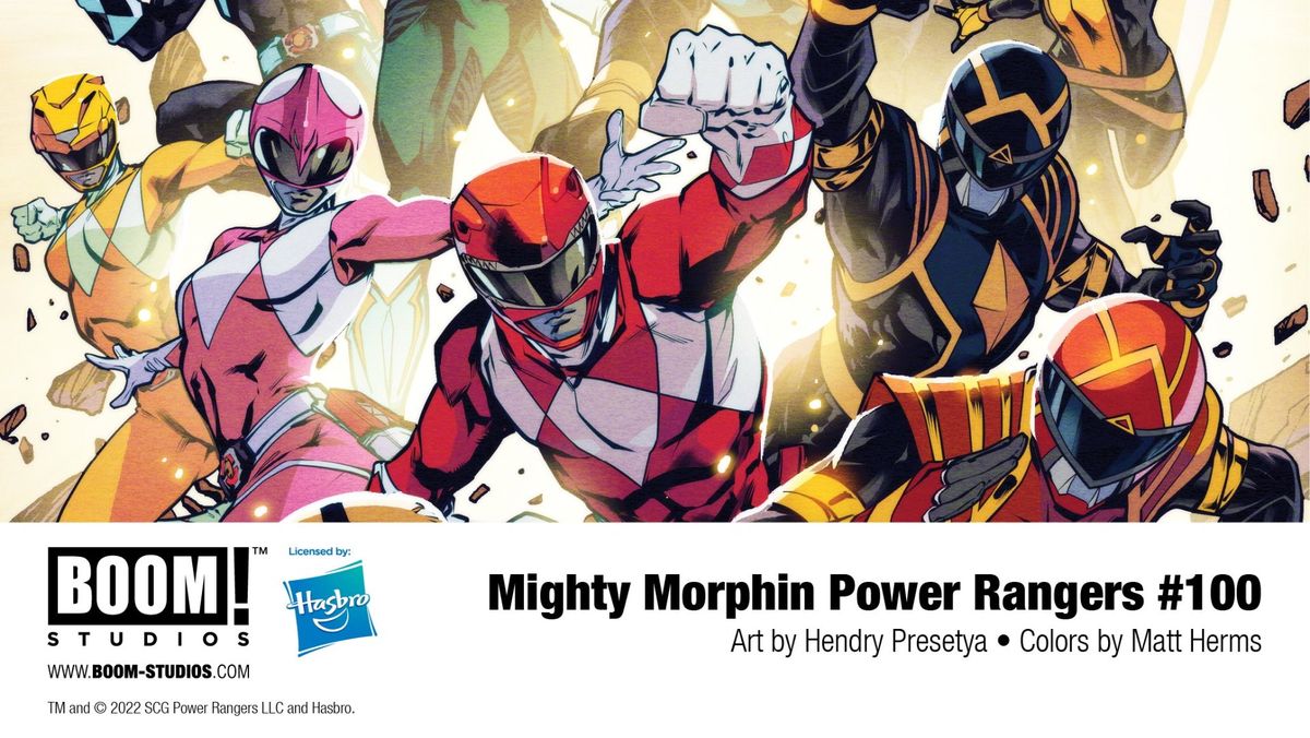 Mighty Morphin Power Rangers #100