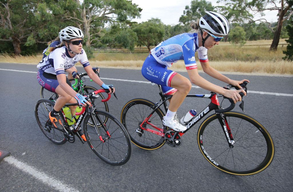 Shara Gillow does a turn on the front
