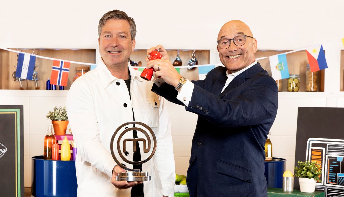 John Torode and Gregg Wallace on Celebrity MasterChef