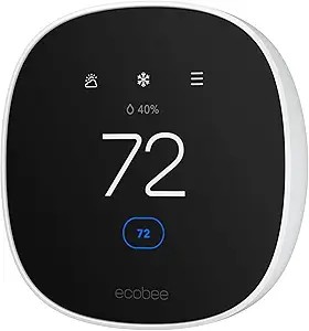 a pic of the ecobee Smart Thermostat Essential - Energy Star Certified programmable Wi-Fi Thermostat