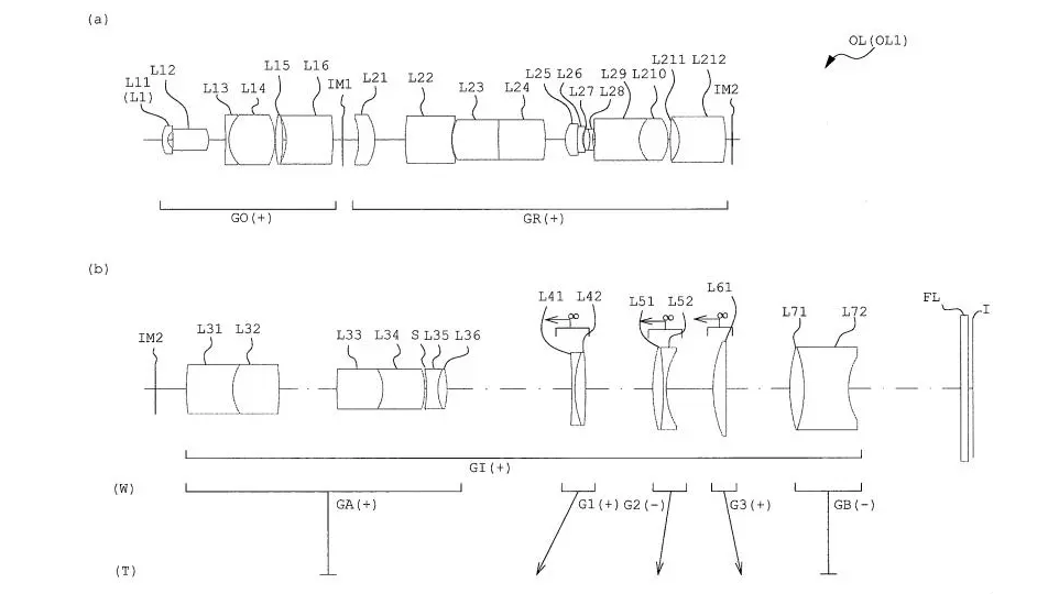 Nikon probe lens patent diagram