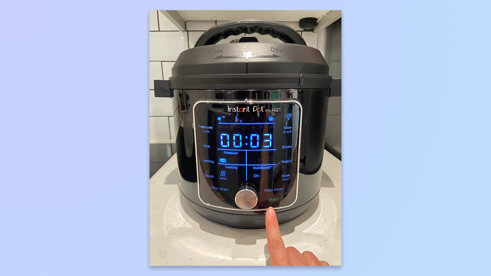 a picture of how to make rice in an instant pot using easy steps to make fluffy white rice in just three minutes