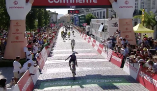 Victor Langelloti (Burgos-BH) wins stage 8 of 2022 Volta a Portugal