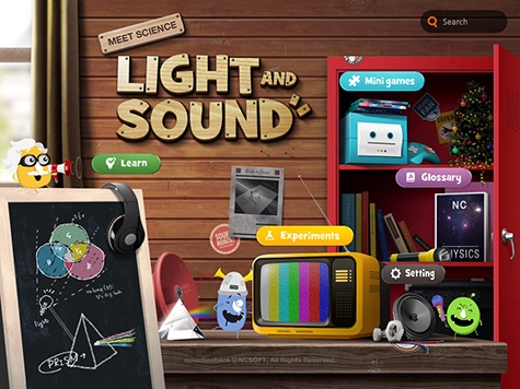 Animated App Teaches Kids About Light and Sound