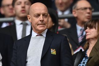 Dave Brailsford at a football match