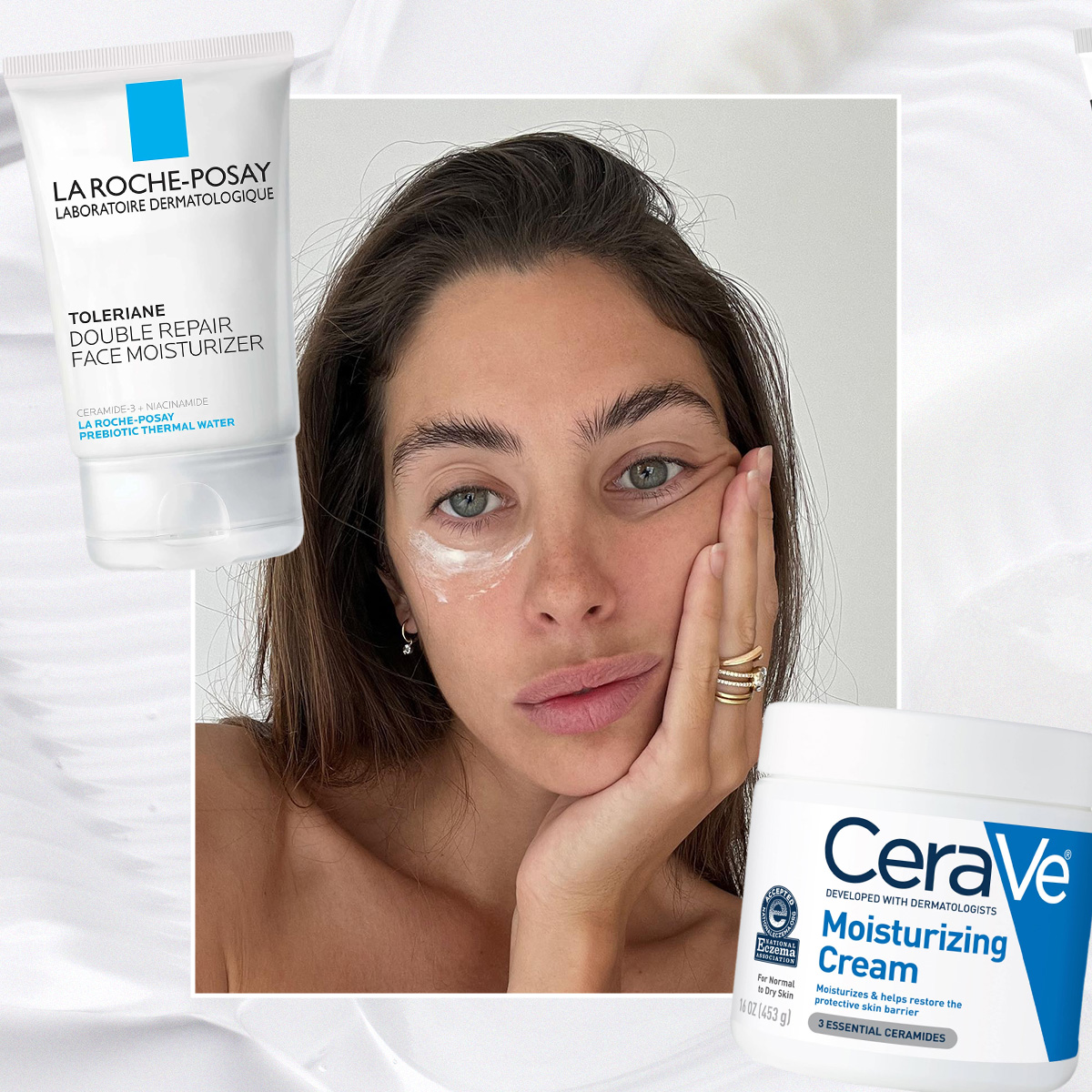 Fragrance-free moisturizer collage