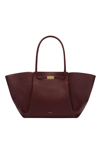 The New York | Burgundy Small Grain | Demellier