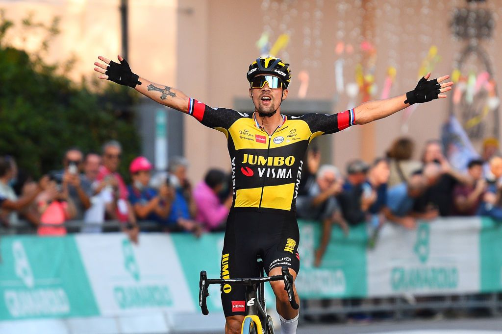 Primoz Roglic wins the 2021 edition of the Giro dell&#039;Emilia