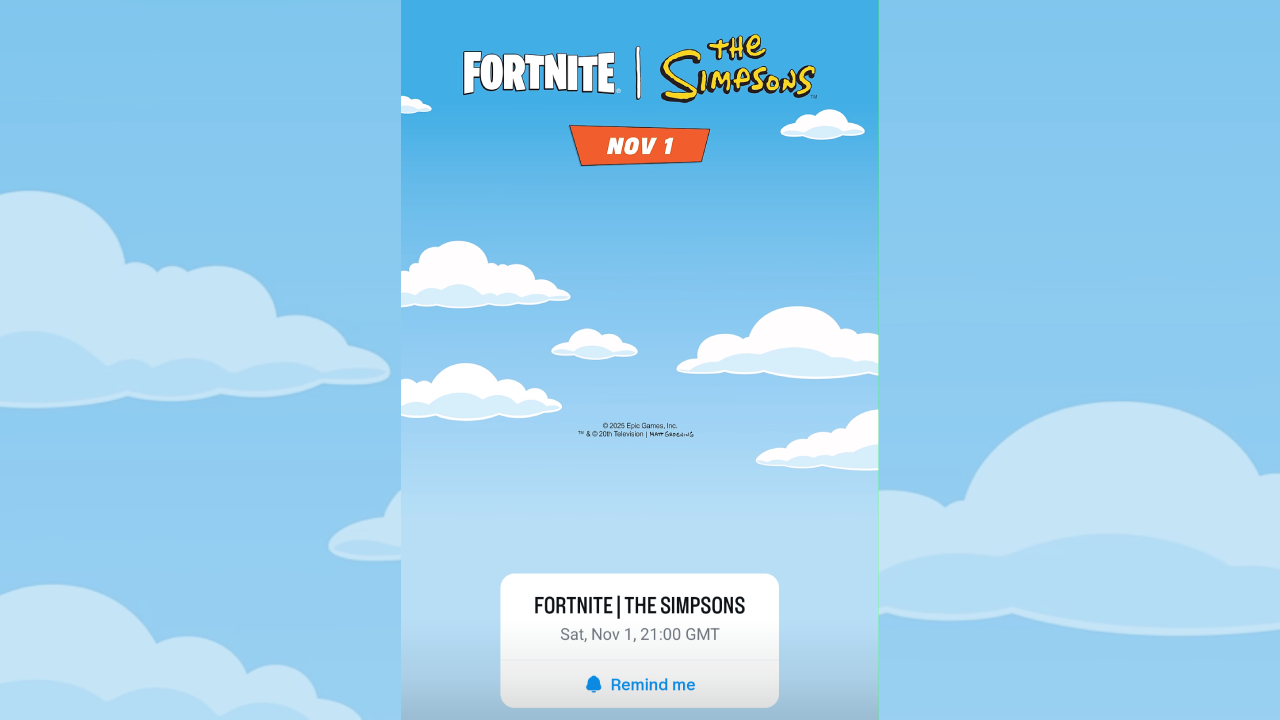 Fortnite | The Simpsons November 1