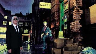 The cover of Ziggy Stardust, with Joe Elliott superimposed