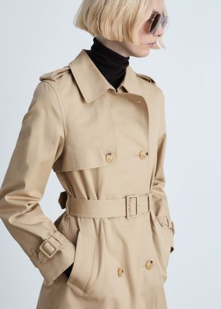 Classic Trench Coat With Belt - Women | Mango United Kingdom