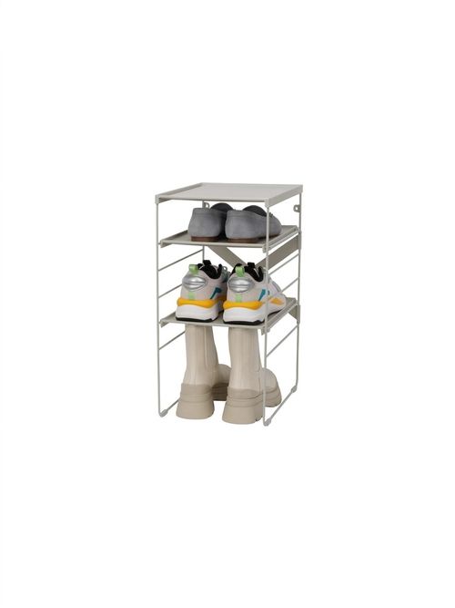 Level Adjustable Tier Shoe Rack Organiser