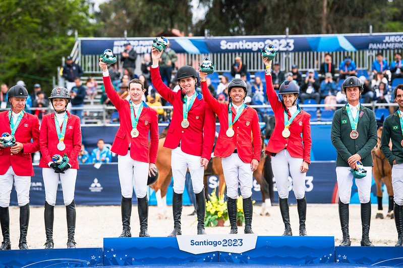 Showjumping news: USA top the team podium.