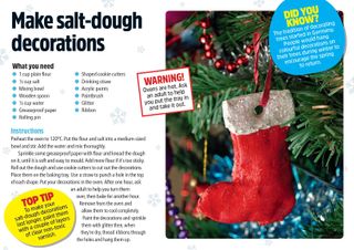 Christmas Crafts - Salt dough decorations