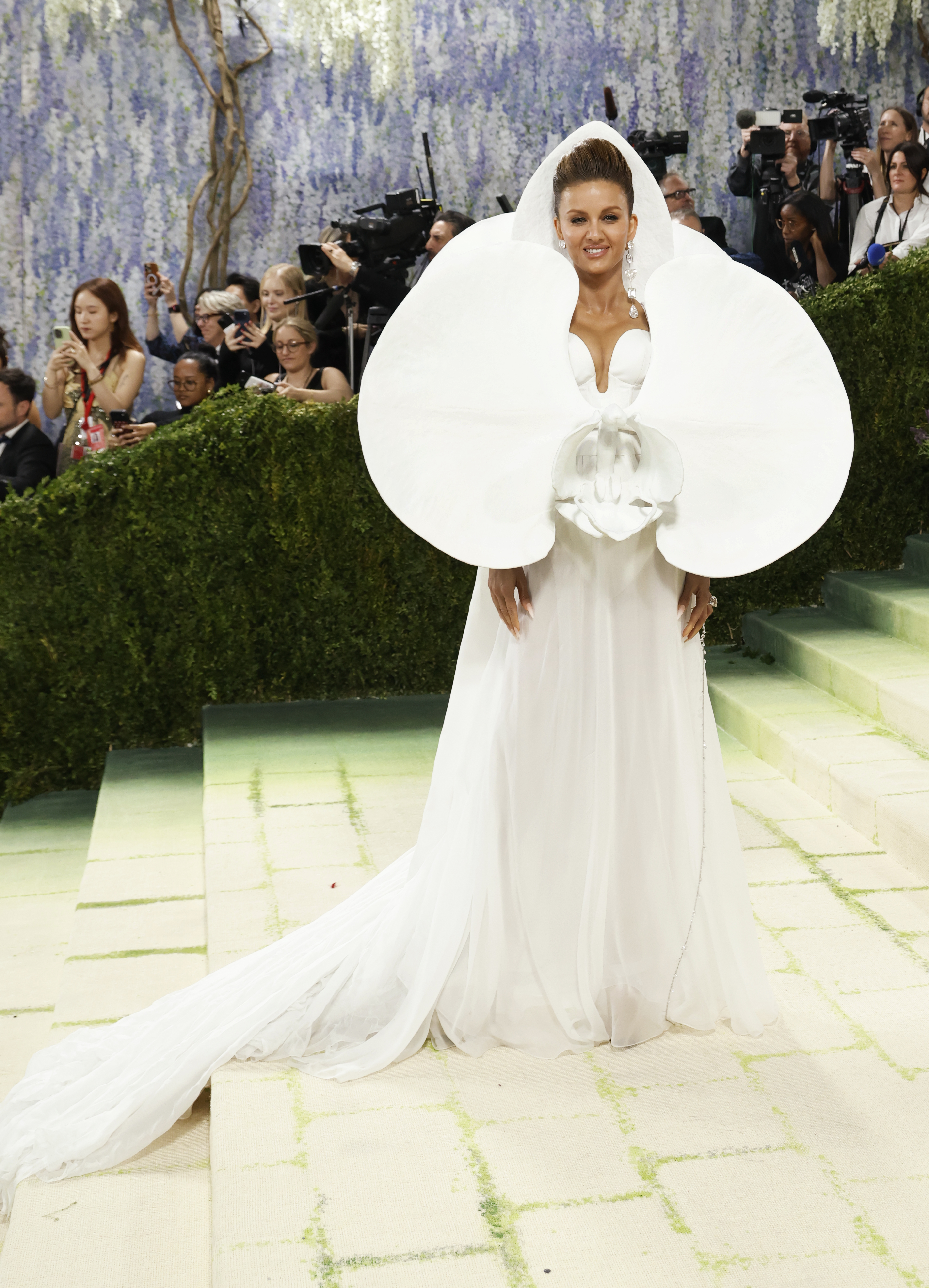 Natasha Poonawalla attends the 2026 Met Gala celebrating "Costume Art" at Metropolitan Museum of Art on May 04, 2026 in New York City. (Photo by Taylor Hill/Getty Images)