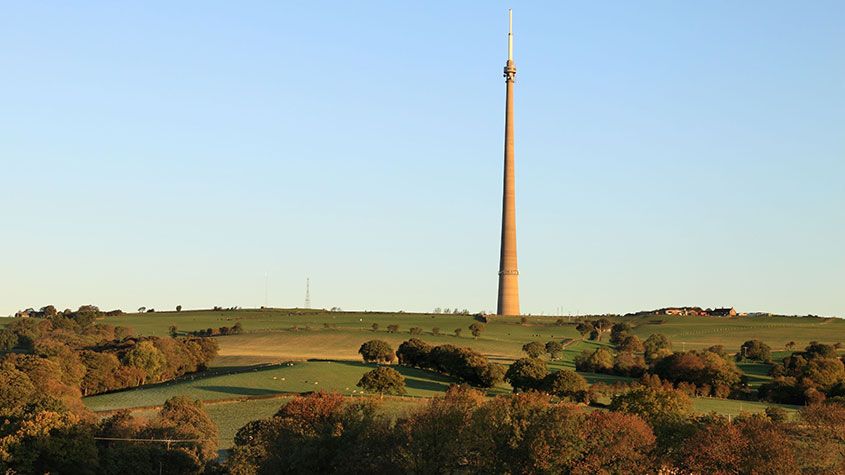 Emley Moor mast © Alamy