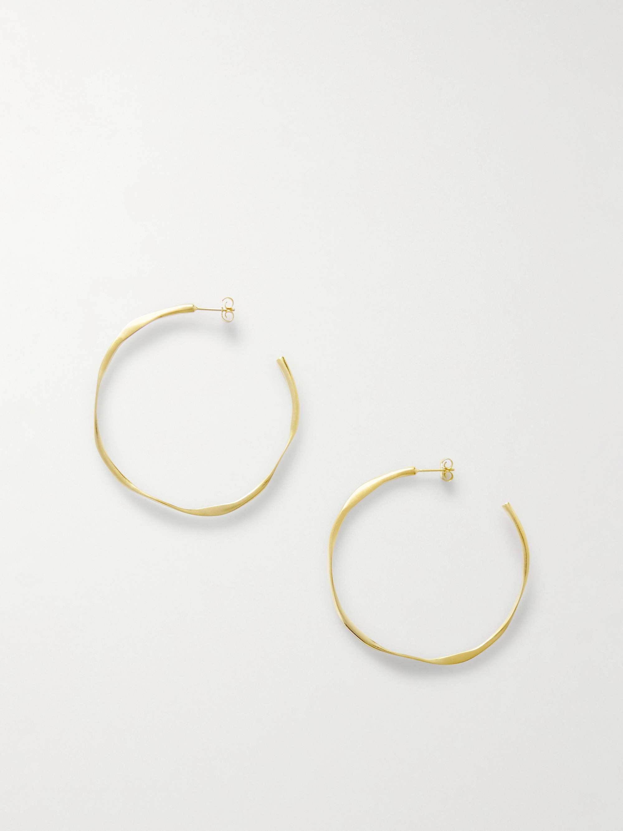 Amazon Gold-Plated Hoop Earrings