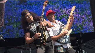 Slash and Tom Morello play Interstate 80 live at Graspop 2023