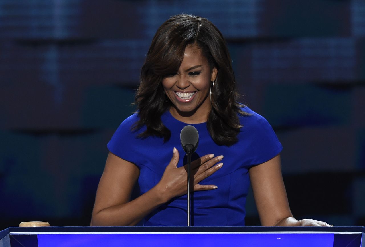 Michelle Obama at the Democratic National Convention