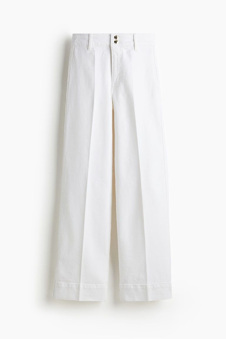 Wide High Jeans
