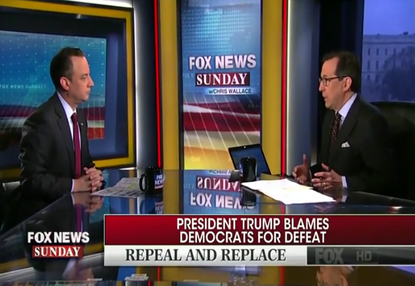 Reince Priebus and Chris Wallace on Fox