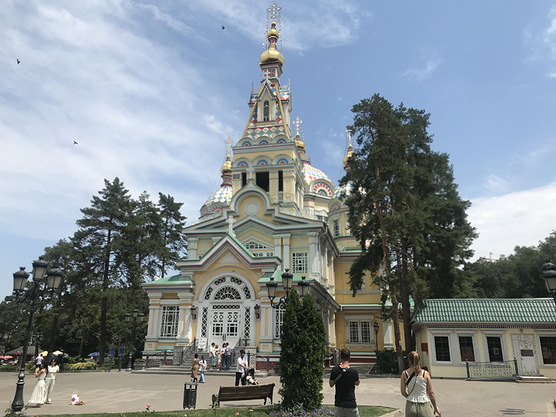 The city of Almaty