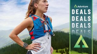 Woman wearing Garmin Enduro watch