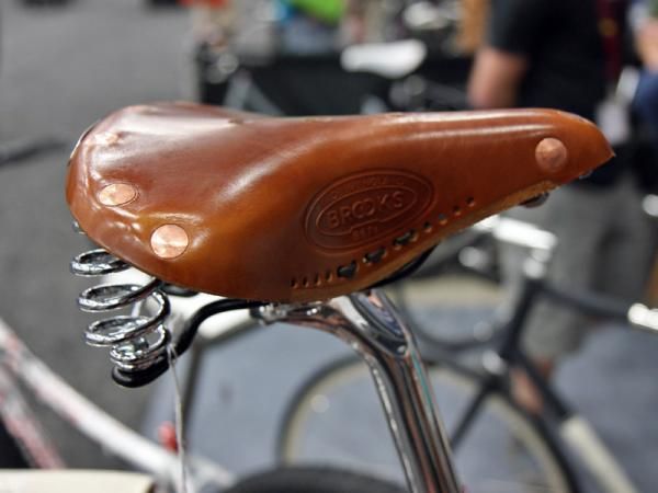 Brooks graciously provided leather saddles outfitted with a few custom changes.