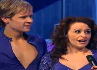 Dancing On Ice: Angela and Nadia eliminated!