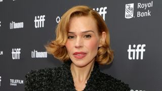 Billie Piper's clever 'blurred' lipstick trick makes any shade feel so wearable (even red)