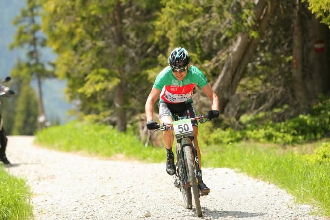 Leonardo Paez at the hill climb