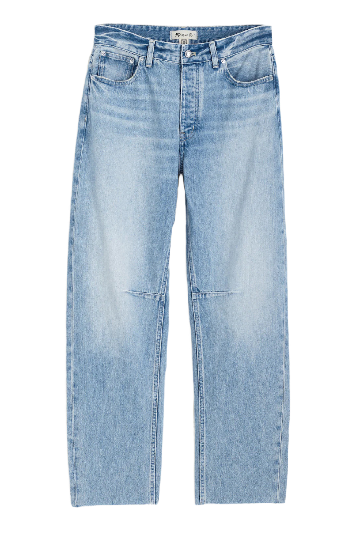 Madewell The Darted Barrel-Leg Jean