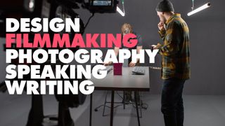Screenshot of Gavin Strange's site says 'Design, Filmmaking, Photography, Speaking, Writing'