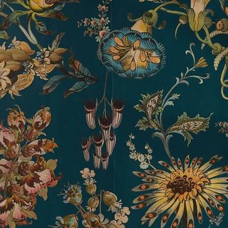 dark floral wallpaper