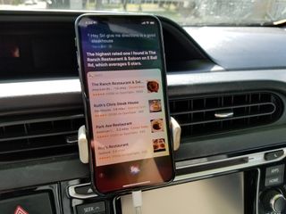 iPhone XS Siri get locations