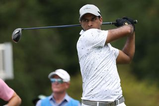 Aaron Rai at the Wyndham Championship