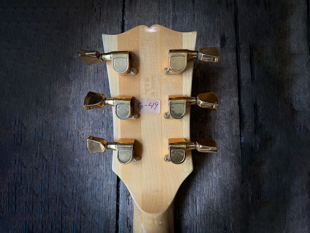 A Gibson Les Paul Custom 1981 owned by Les Paul