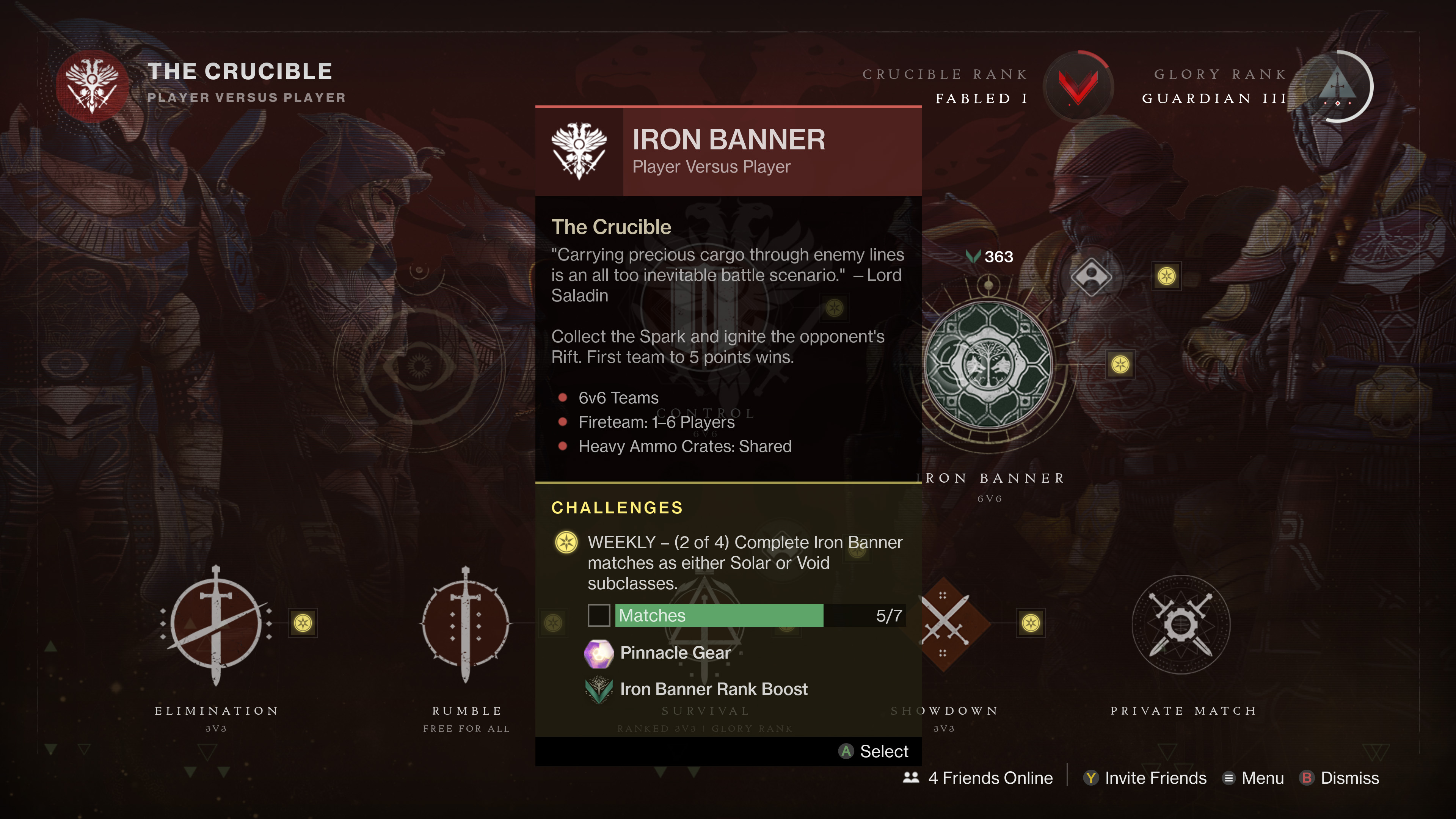 How to complete Destiny 2 Iron Banner daily challenges | GamesRadar+