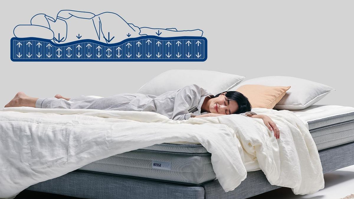 This smart mattress swaps springs for strings and uses AI to adjust