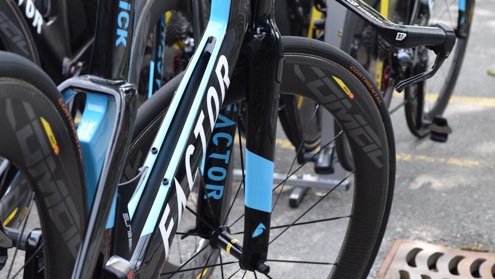 The new Mavic Comete Pro SL wheels were first seen at Scheldeprijs a few weeks ago