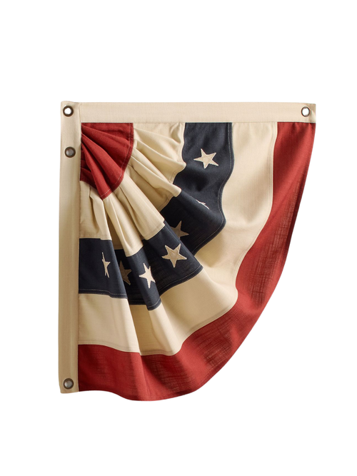 Heritage American Flag Corner Bunting